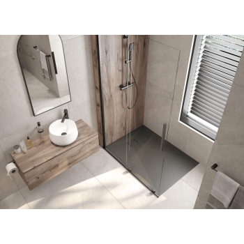 Ścianka prysznicowa walk-in - przesuwna